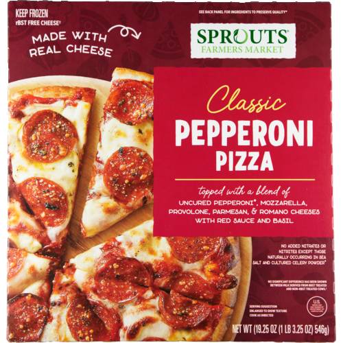 Sprouts Classic Pepperoni Pizza