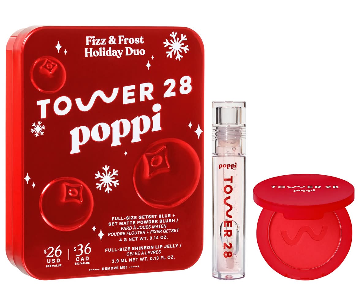 Tower 28 Beauty Tower 28 x poppi Fizz + Frost Holiday Duo