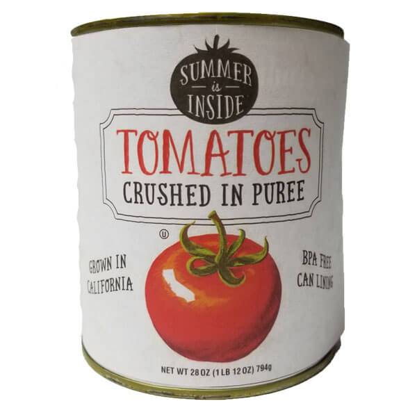 Summer Is Inside Tomatoes Crushed in Puree (28 oz)