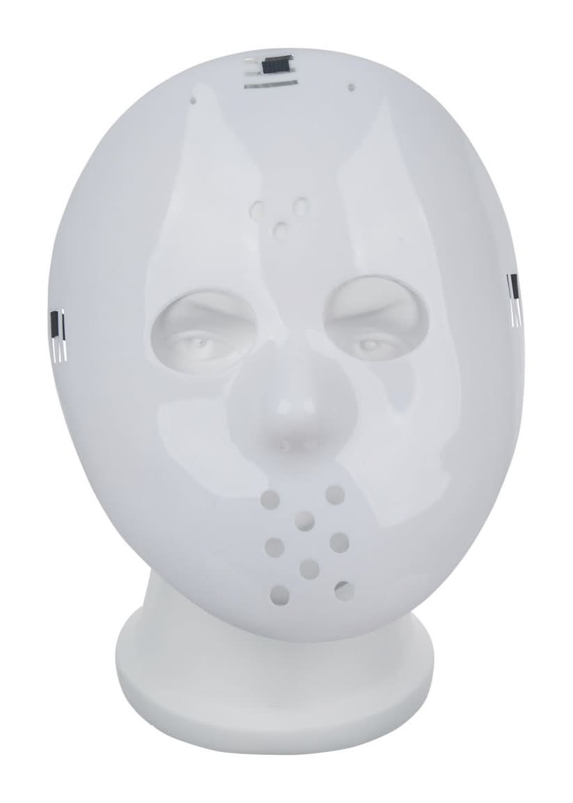 Halloween Glow In The Dark Face Mask 2 Assorted Colors