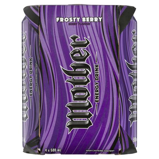 Mother Berry Energy Drink (4 Pack) 500mL