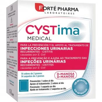 Cystima Medical infección urinaria 14 sobres de 2 g.