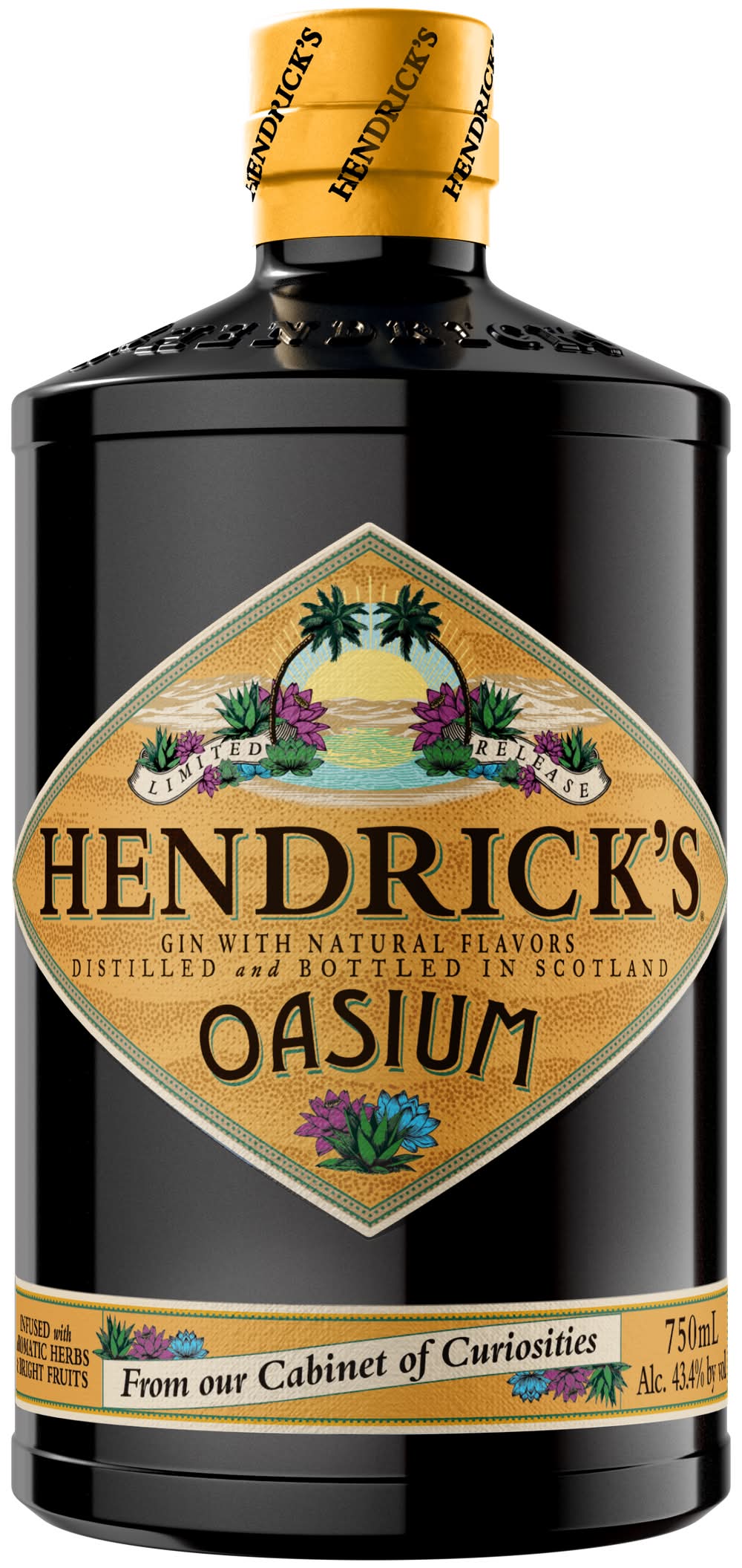 Hendrick's Cabinet Of Curiosities Oasium Gin (750 ml)