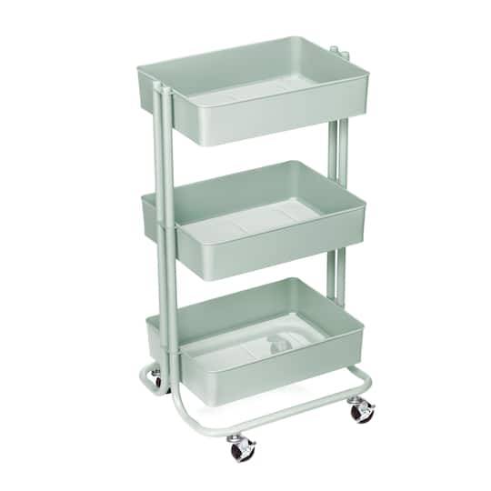 Lexington 3-Tier Rolling Cart By Simply Tidy