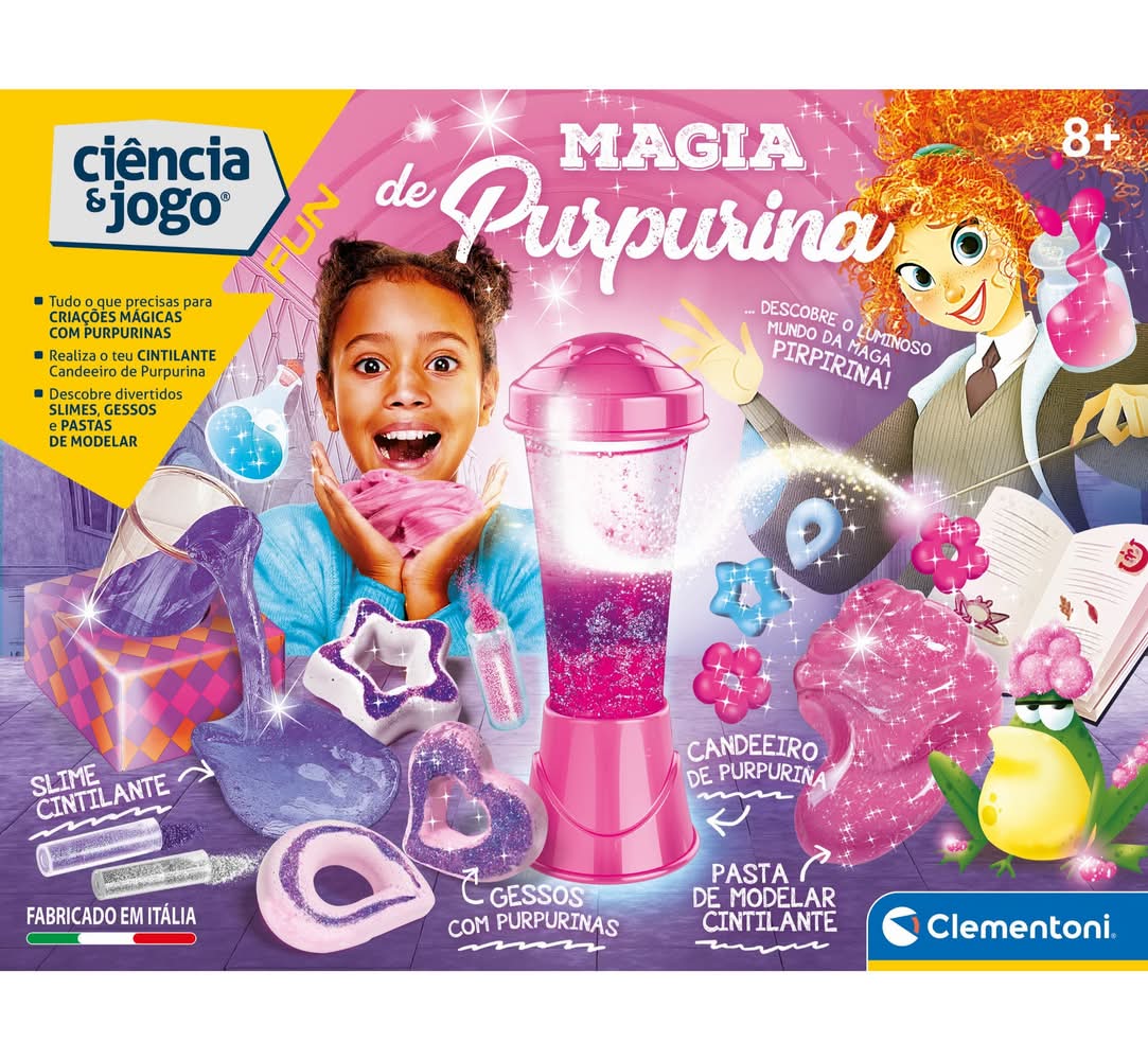 Magia Da Purpurina Clementoni