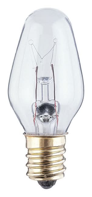 Westinghouse 7 W C7 Candelabra Incandescent Bulb E12 (Candelabra) Clear 4 Pk