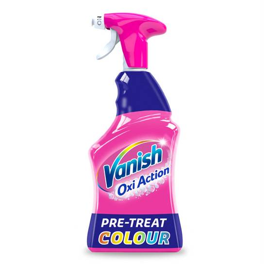 Vanish Fabric Stain Remover Oxi Action Pre-Wash Spray, Colours 500ML