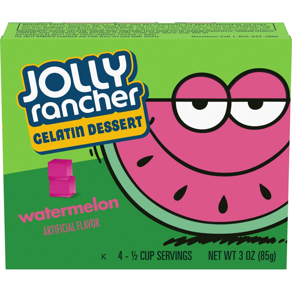 Jolly Rancher Watermelon Gelatin Dessert (3 oz)