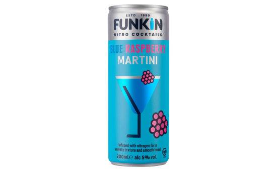 Funkin Nitro Cocktails Blue Raspberry Martini 200ml