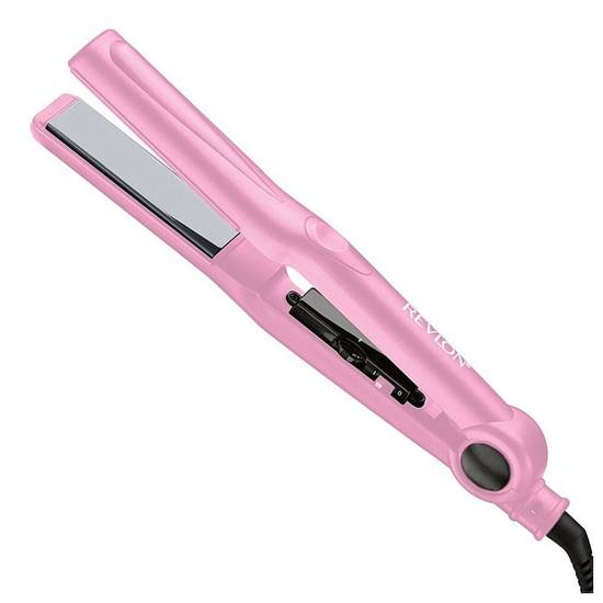 Plancha de 2025 cabello revlon rosa