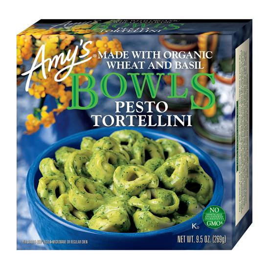 Amy's Frozen Pesto Frozen Tortellini Bowls