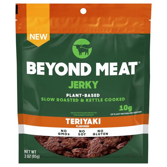 Beyond Meat Teriyaki No Soy or Gluten Plant-Based Jerky (3 oz)