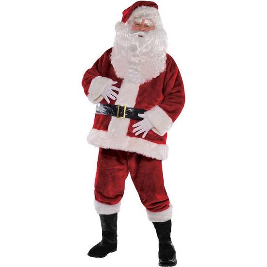 Adult Royal Santa Suit, 12pc - Size - XL