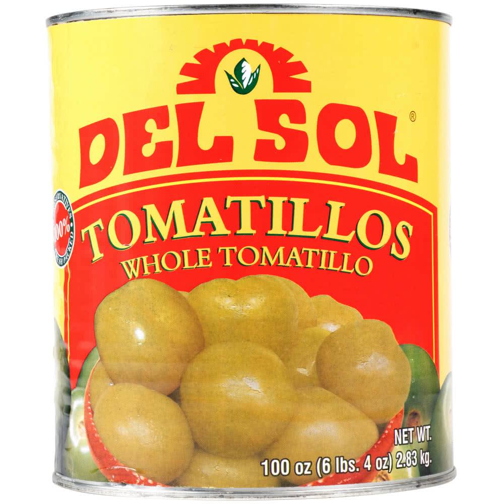 Del Sol - Whole Tomatillos - #10 Can