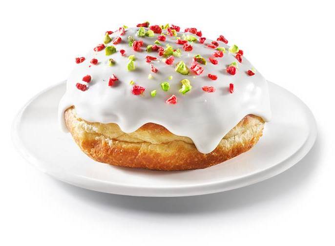 Pączek Pistacjowo-Malinowy 