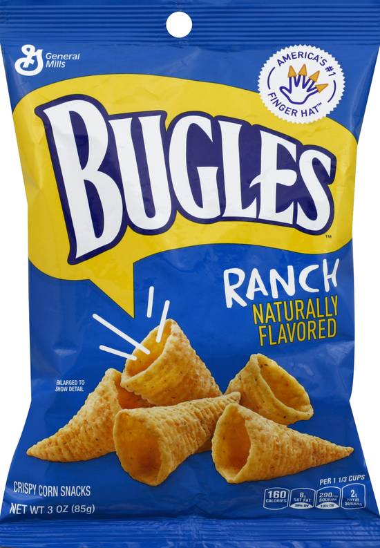Bugles Crispy Corn Snacks (ranch)