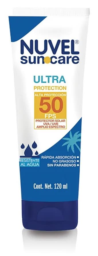 Nuvel · Sun care protector solar fps 50 (120 ml)