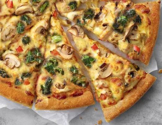 彩蔬鮮菇大比薩 Vegetable Delight Large Pizza