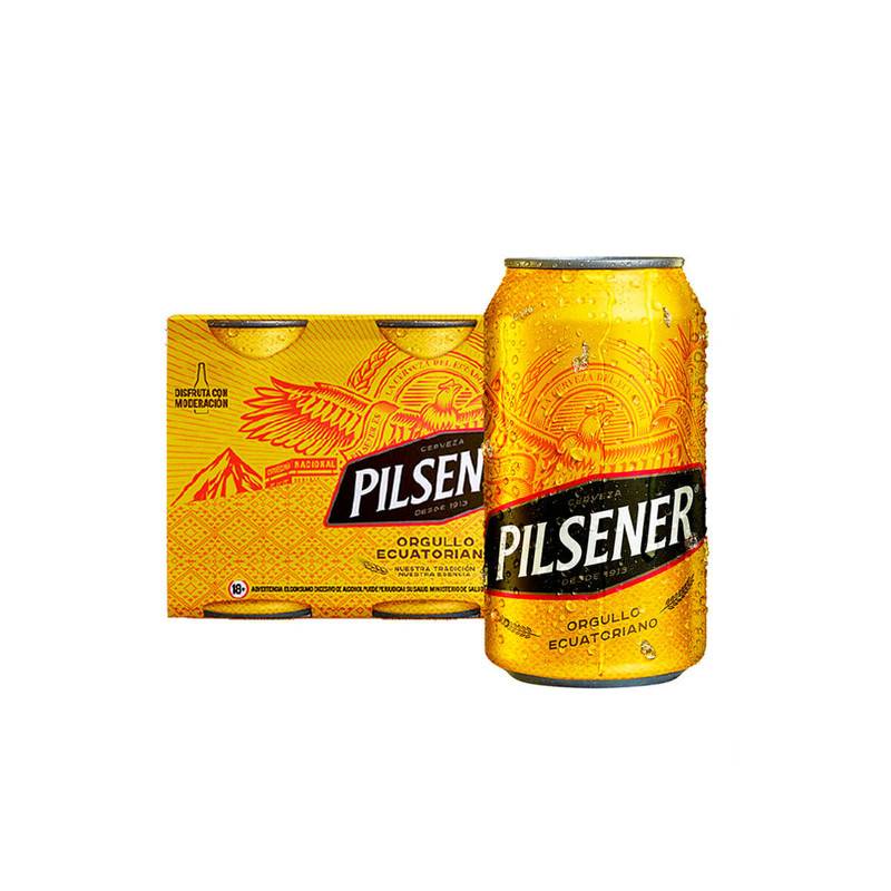 Sixpack Cerveza Pilsener Lata - 355Ml