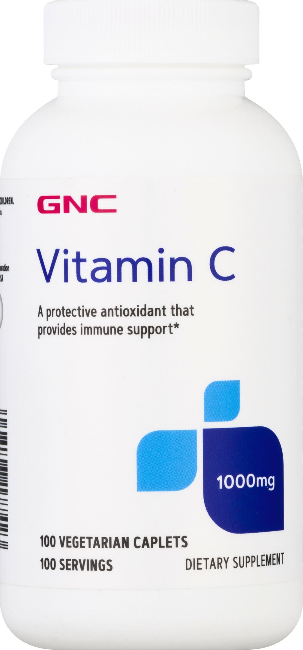 GNC 1000 Mg Vegetarian Caplets Vitamin C