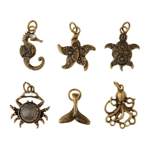 Found Objects Ocean Charms By Bead Landing