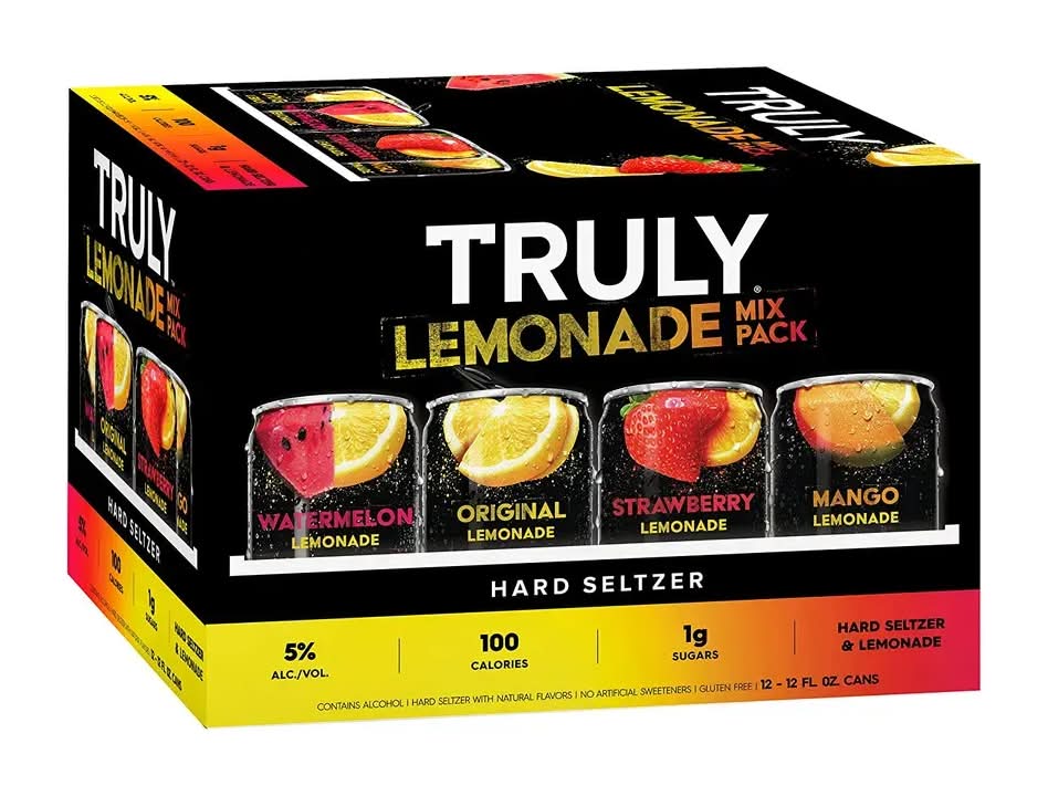Truly Hard Seltzer Lemonade Mix - 12 Pack