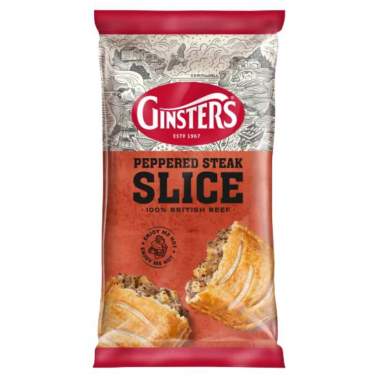 Ginsters Peppered Steak Slice 136g