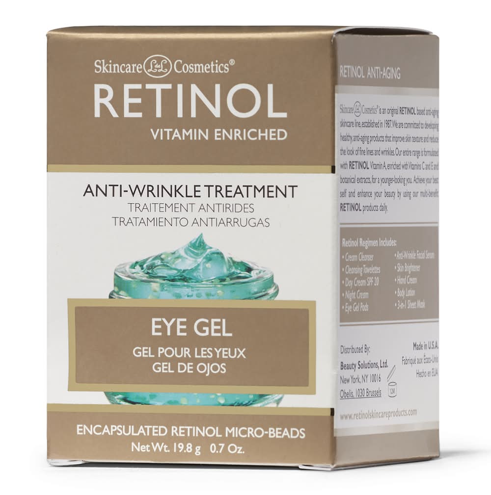 Retinol Anti-Wrinkle Treatment Eye Gel (0.7 oz)