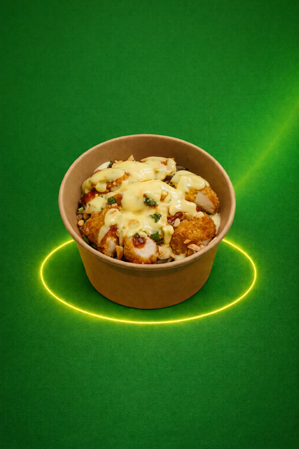 CROUSTY POULET RACLETTE SAUCE SWEET CHILLI RIZ 3 SAVEURS