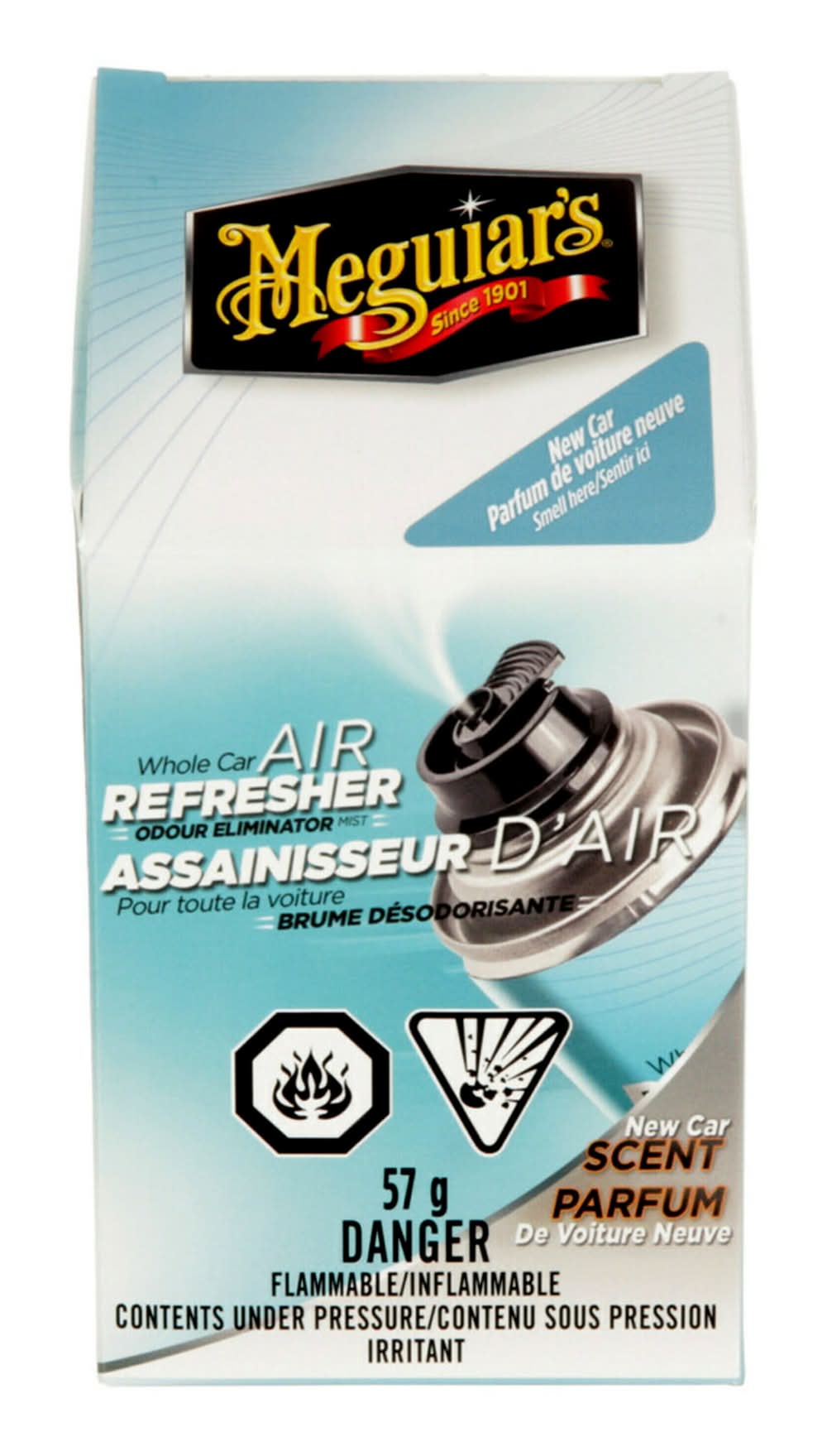 Meguiar's Whole Car Air Re-Fresher 2 -fl oz New Car Scent Air Freshener