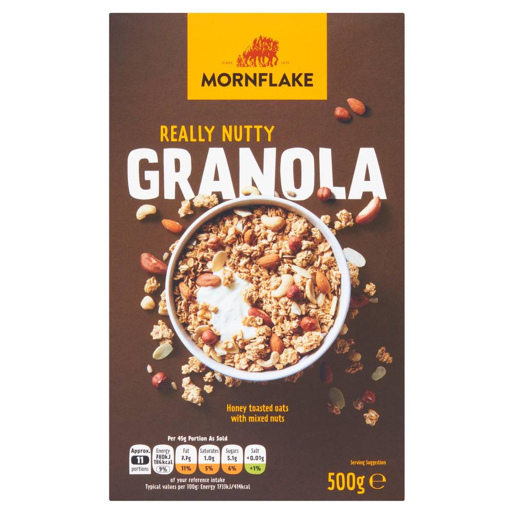 Mornflake 500g Really Nutty Granola