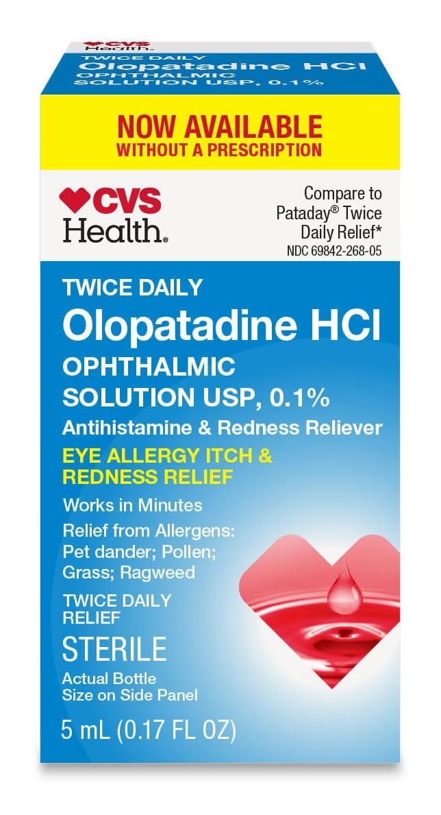 CVS Health Eye Allergy Itch & Redness Relief (0.17 fl oz)