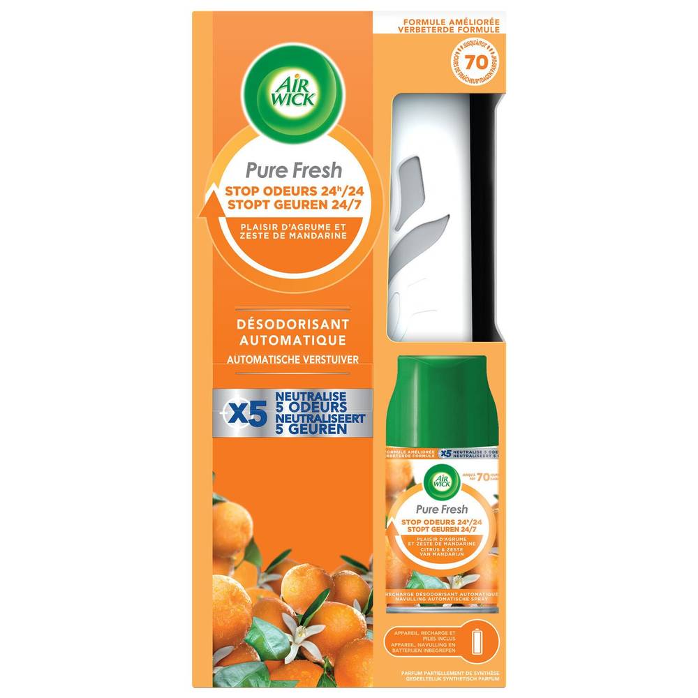 Air Wick - Désodorisant automatique pure fresh (5)