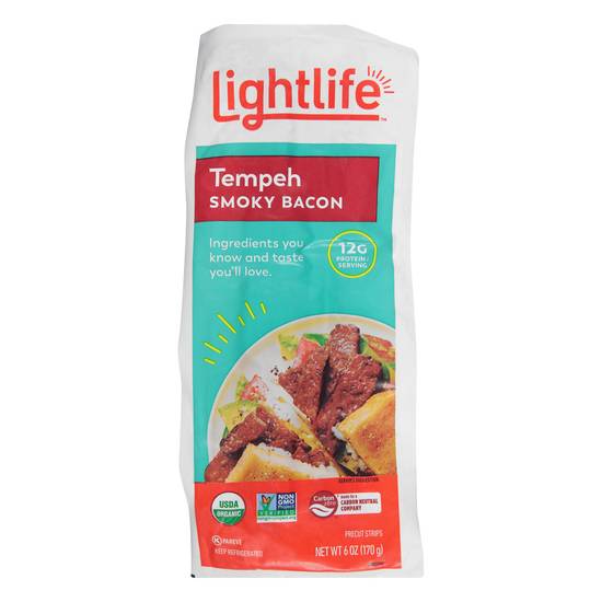 Lightlife Organic Smoky Bacon Tempeh Strips