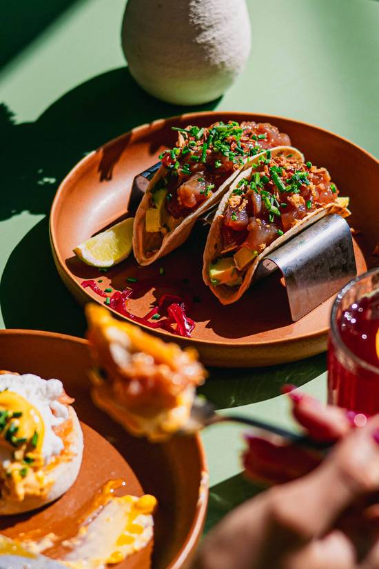 Tacos de Atum Fresco