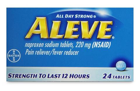 Aleve Naproxen Sodium Tablets 220 mg Usp (24 ct)