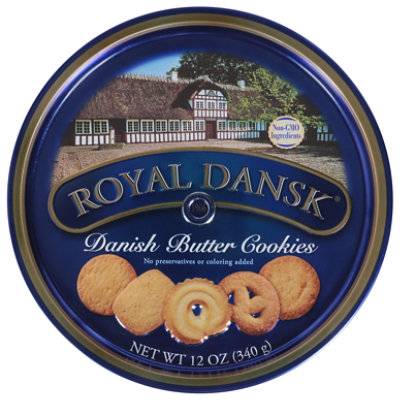 Royal Dansk Butter Cookie Tin