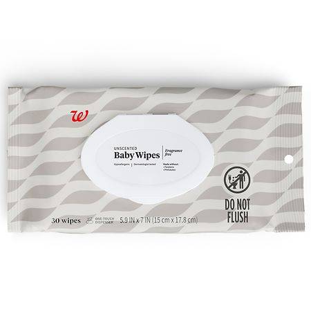 Walgreens Well Beginnings Unscented Baby Wipes (5.9 in x 7 in)