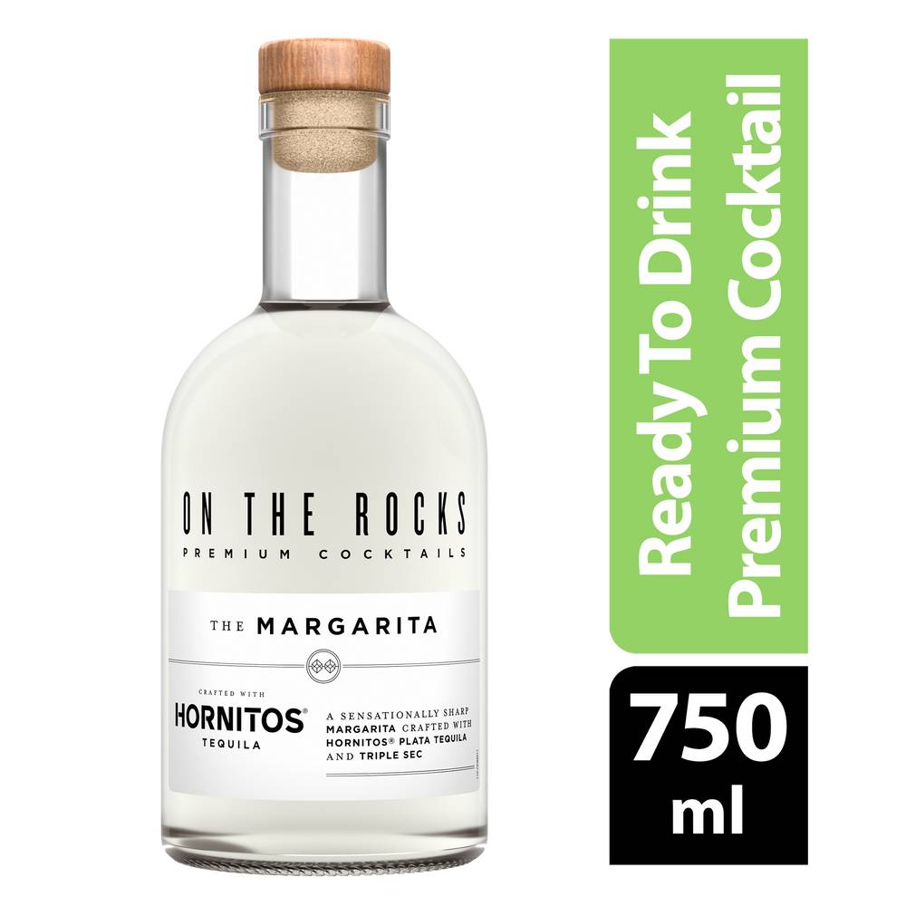 On The Rocks Hornitos Tequila Margarita Cocktail (750 ml)