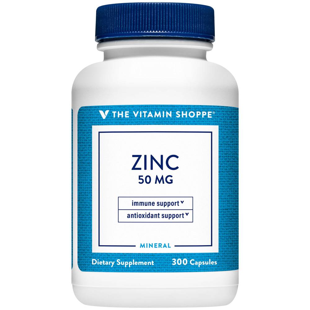 The Vitamin Shoppe Zinc Immune & Antioxidant Support