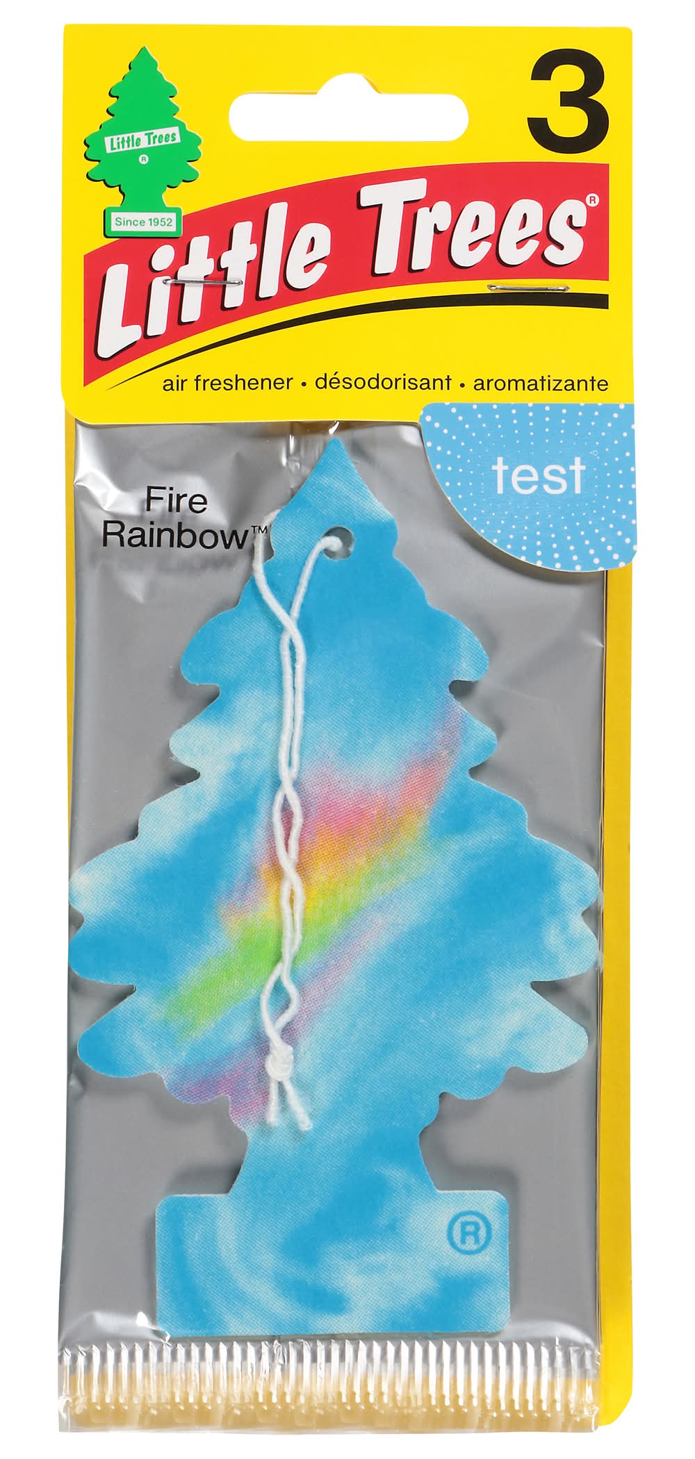 Little Trees Fire Rainbow Air Freshener (3 ct)