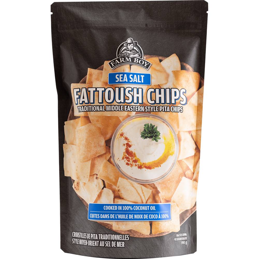 Farm Boy Sea Salt Fattoush Chips (190 g)