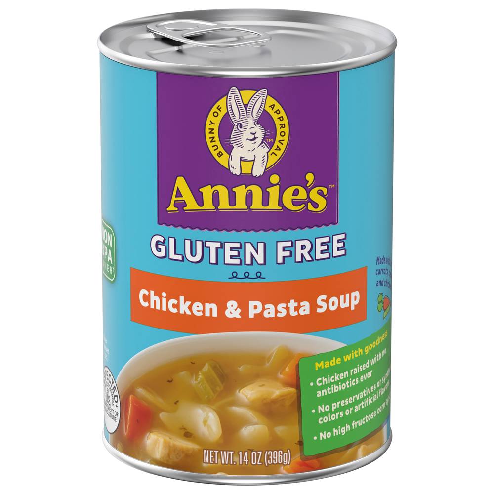 Annie's Gluten Free Chicken & Pasta Soup (14 oz)