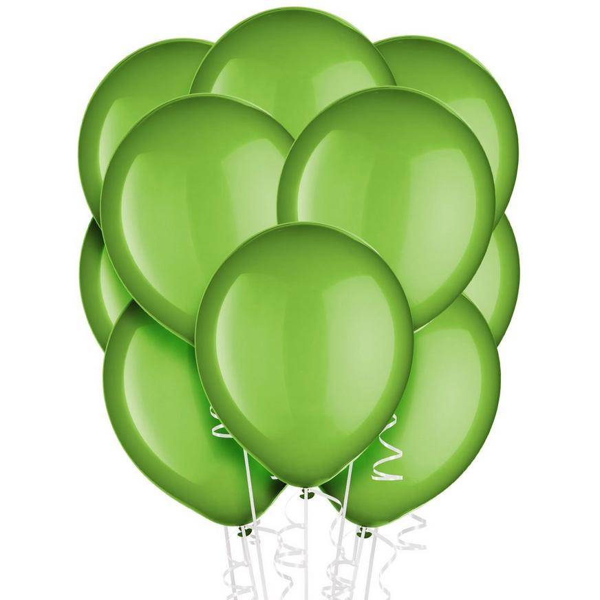 Party City Green Balloons (12in/kiwi)