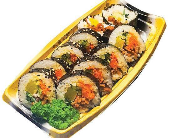 Spicy tuna kimbap