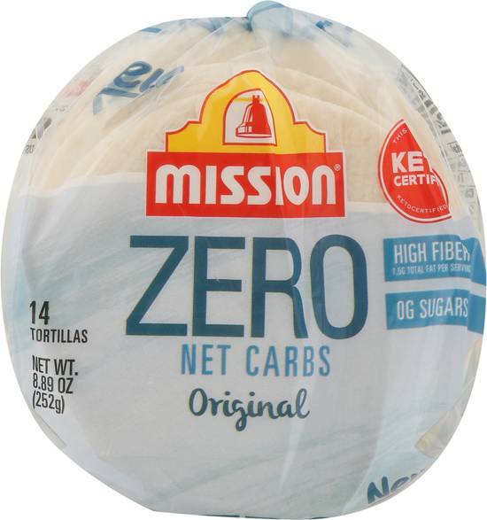 Mission Original Net Zero Carbs Tortillas
