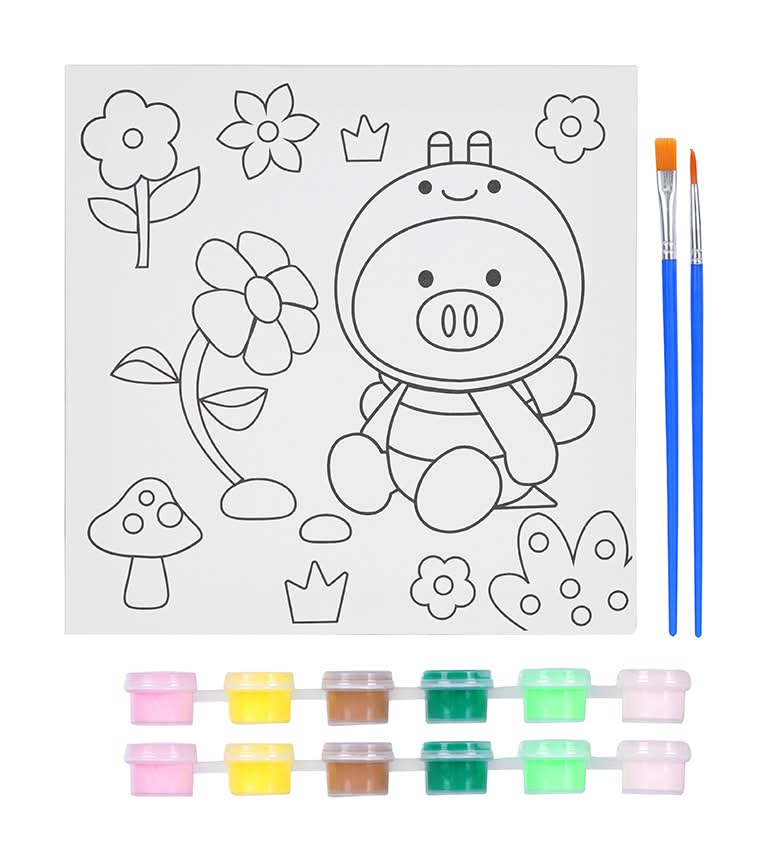 Miniso · Set para pintar cerdo