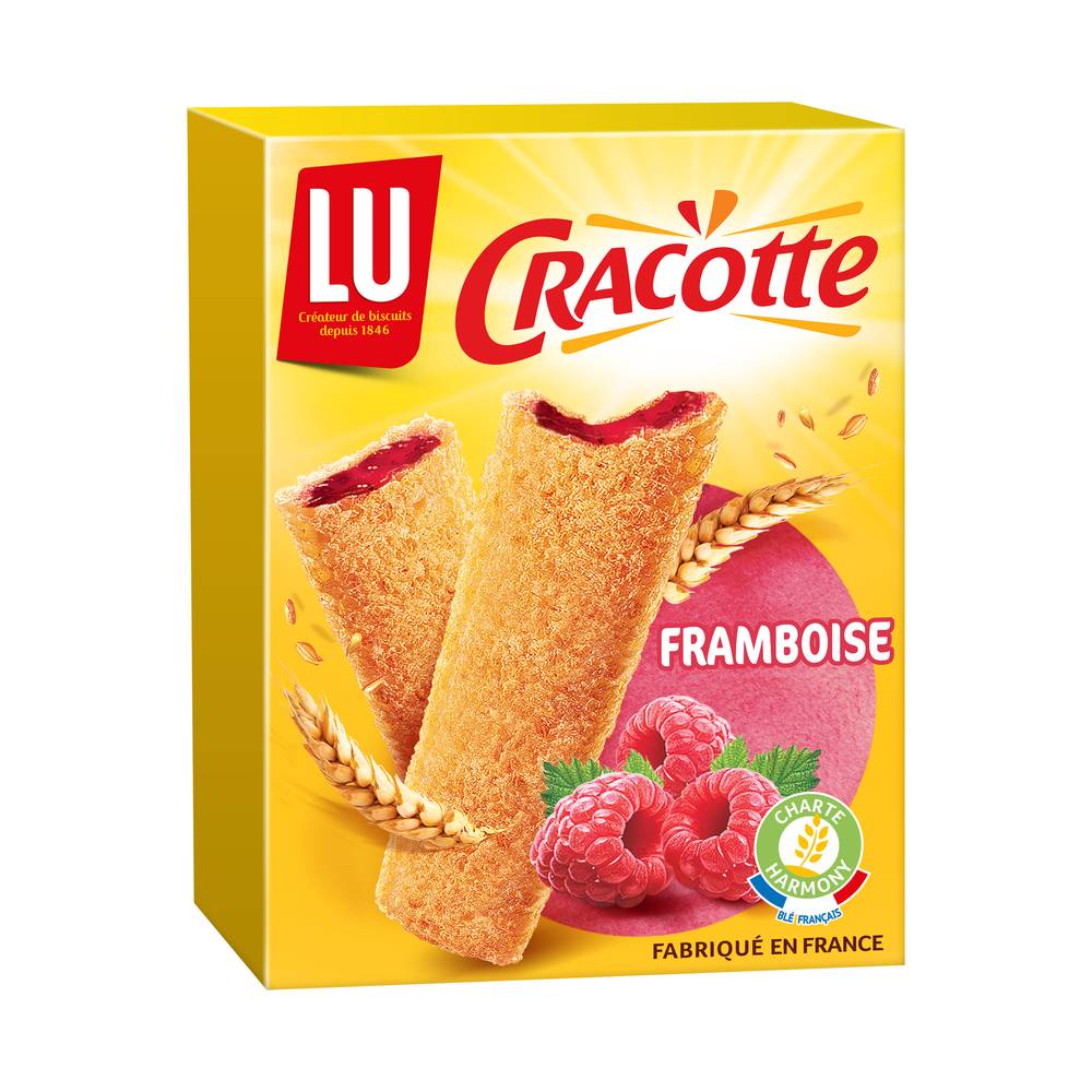 LU - Cracotte fourrée framboise