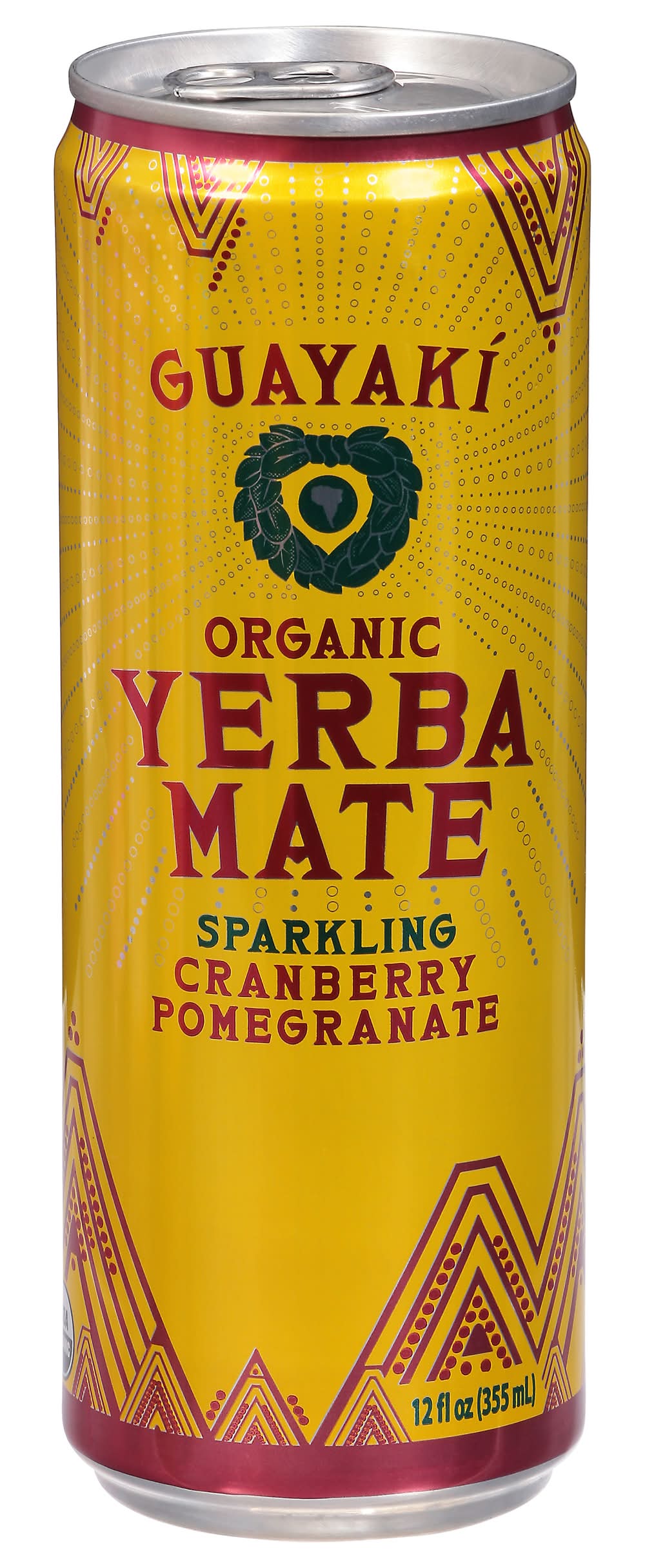 Guayaki Cranberry Pomegranate Sparkling Yerba Mate (12 fl oz)