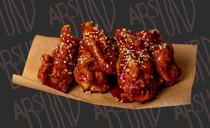 Spicy Korean BBQ Wings 🌶